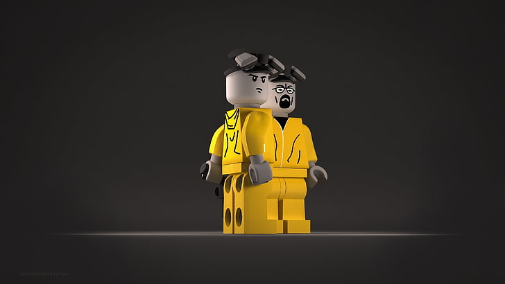 Screen from Breaking Bad LEGO Game