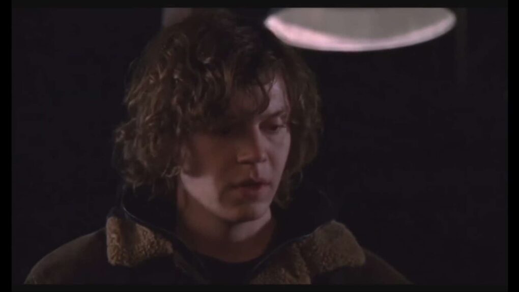 Evan Peters in “One tree hill” TV show